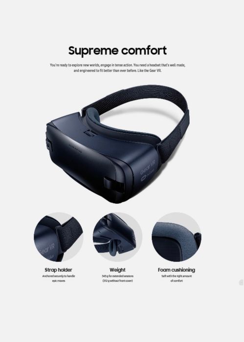 Samsung Gear VR Oculus NOVO