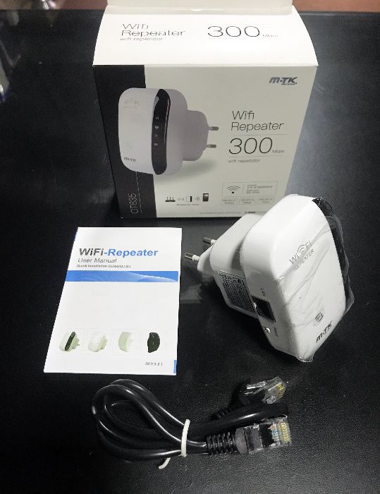 Repetidor Wifi de longo alcance / Wifi Repeater 300Mbps - Novo