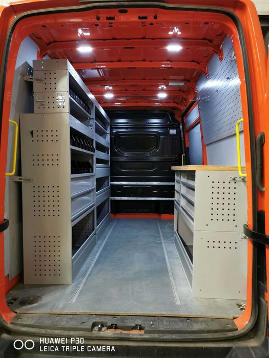 Zabudowa serwisowa warsztatowa Crafter Man Sprinter