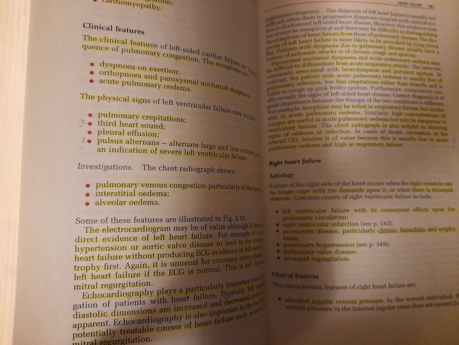 2 livros Textbook of Medical Physiology e Cardiology