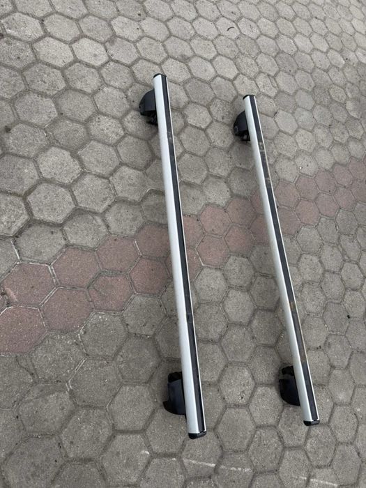 Oryginalny bagaznik dachowy Skoda Fabia III 120 cm stan dobry