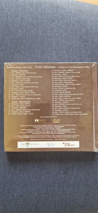 Oratorio Golia Abbattuto (DVD)