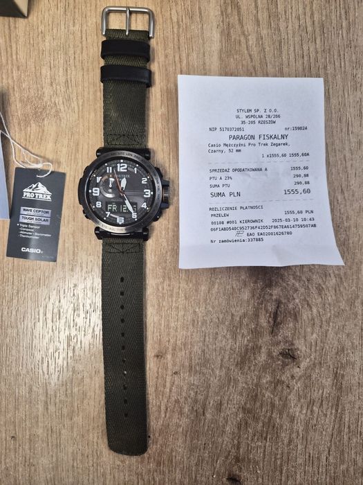 Zegarek Casio Pro trek
