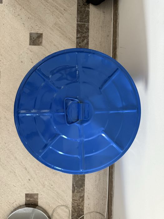 Cesto de lixo / roupa suja em metal da Habitat - VINTAGE