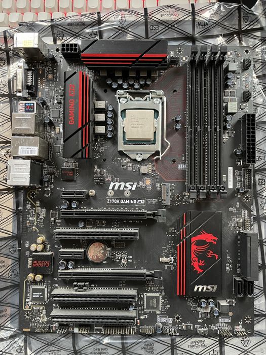 Płyta główna MSI Z170A Gaming M3 + procesor Intel i5 6600K