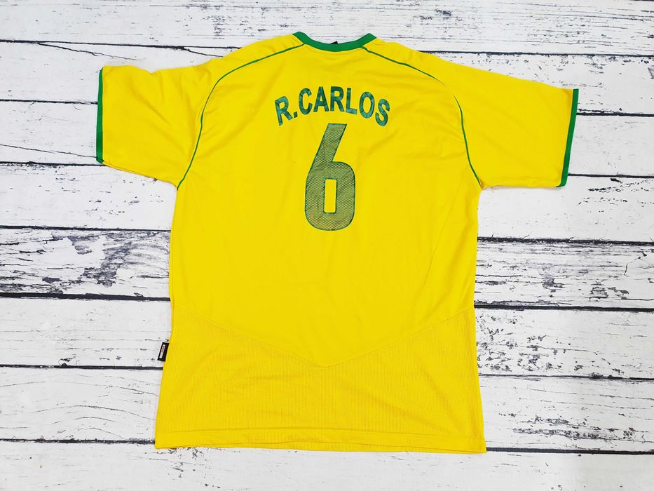 NIKE * Brazylia * 6' ROBERTO CARLOS * koszulka * męska * XL