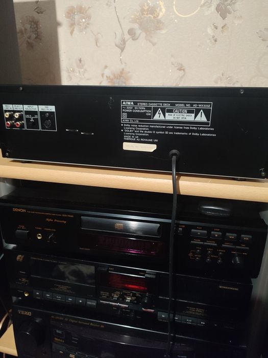 Кассетная дека AIWA AD-WX333.