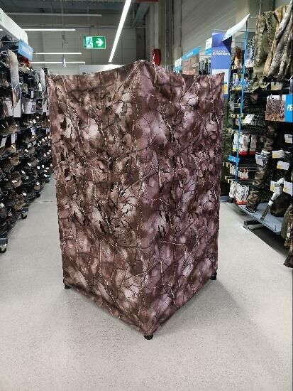 Abrigo de Caça Quadrado 3D Camuflado Treemetic