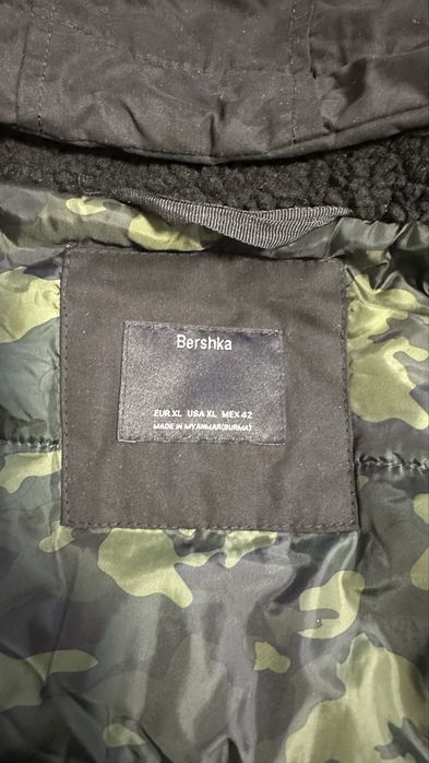 Чоловіча куртка-парка Bershka. Стан новий. Розмір XL
