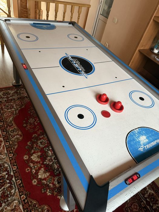 Ігровий стіл аерохокей Blue Line — 214 x 107 x 81 см