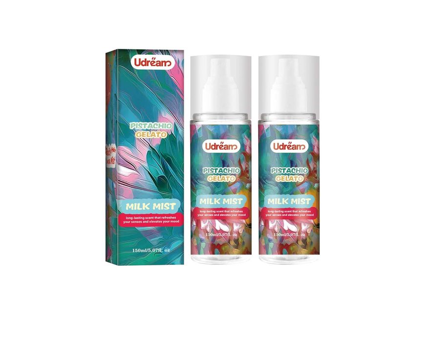LMDGDS BODY SPRAY MIST MGIEŁKA DO CIAŁA LODY PISTACJOWE 2 X 150 ML