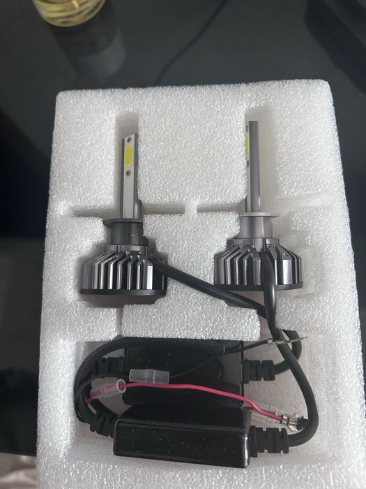 2 Lâmpadas LED H1 6000K –  novo em caixa