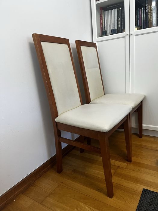 4 cadeiras de sala de jantar usadas