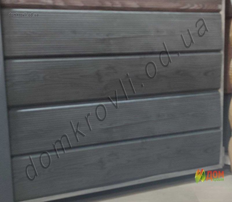 Металлический сайдинг Евробрус серое дерево НОВИНКА