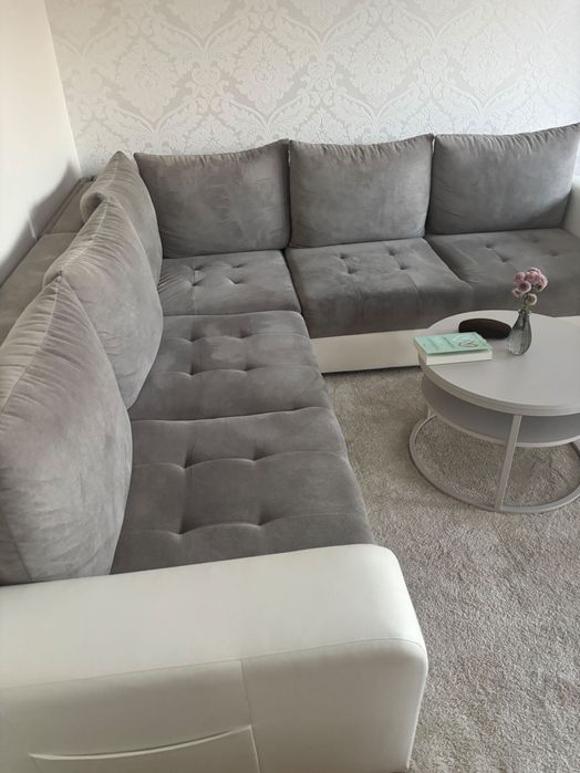 Narożnik szary duży