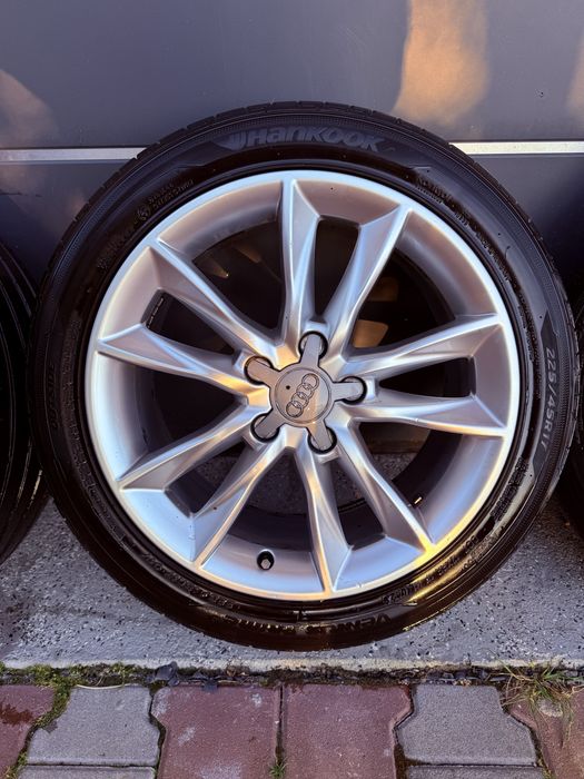 Koła 17 cali 5x112 opony 225/45/r17 oryginał Audi a3