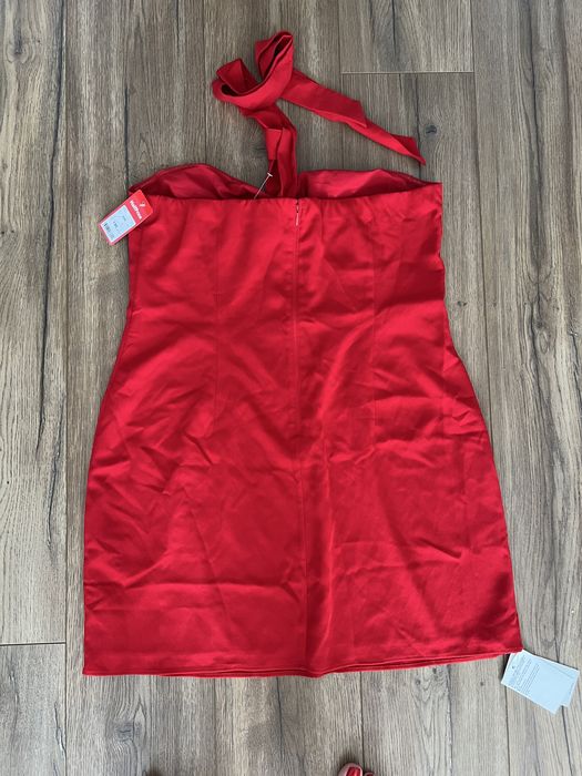 Nowa sukienka Abercrombie &Fitch L 40 czerwona damska krótka