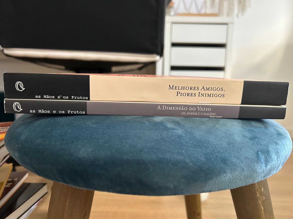 2 livros área infanto-juvenil depressão suicídio