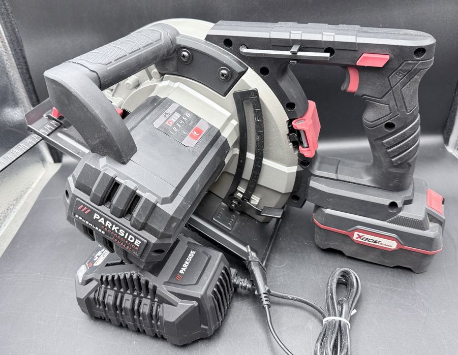 Akumulatorowa Piła Tarczowa Parkside PPMSA 20-Li A1+Aku.4Ah+Ład.