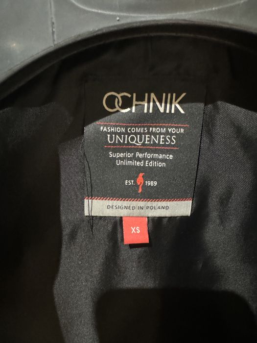 Kurtka skórzana czarna Ochnik r XS