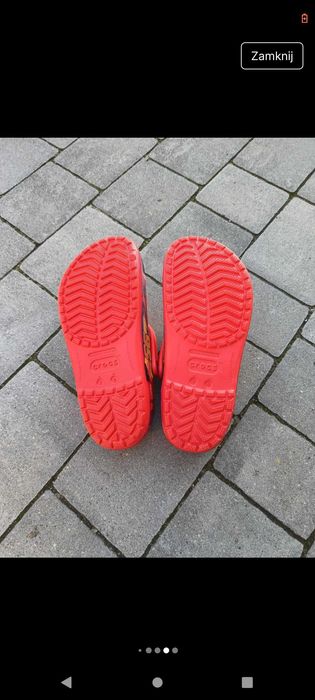 Crocs Lighting McQueen oryginalne
