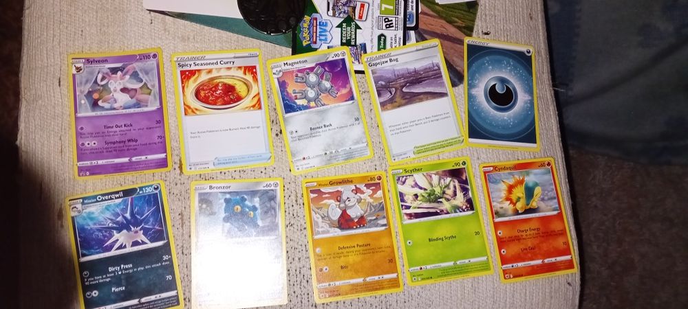 33 cartas pokemon originais