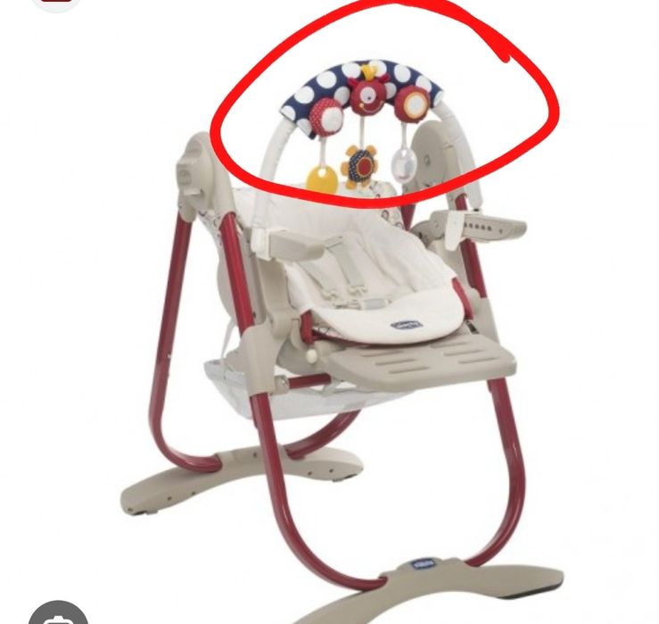 Brinquedos Usado Cadeira Refeiçao chicco Polly Magic Entrego Alfragide