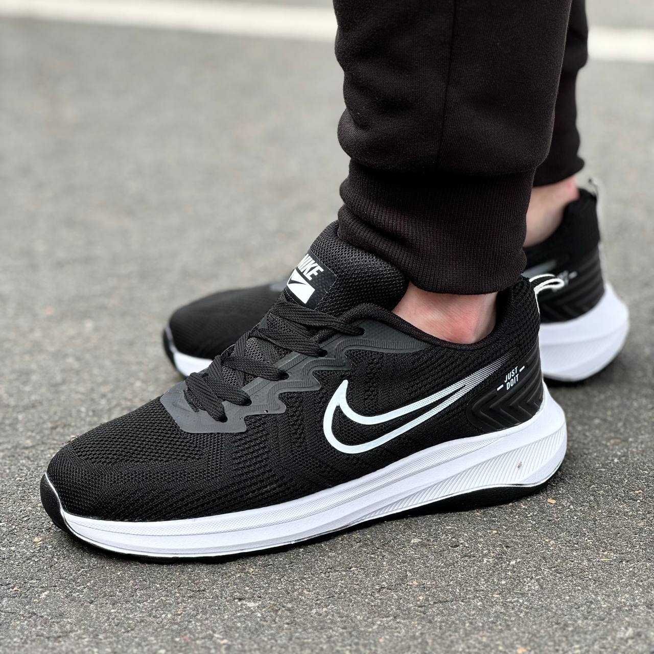 Мужские кроссовки Nike Black Спортивные кросовки найк черные. Новинка ...