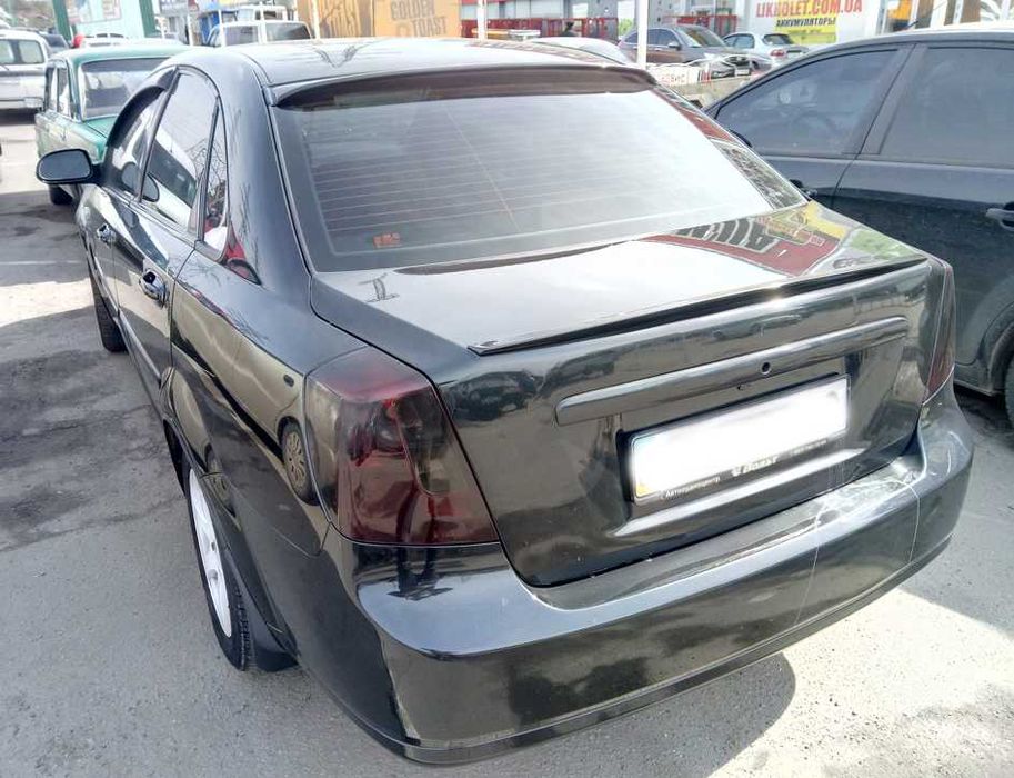 Спойлер Chevrolet Lacetti Шевроле Лачетти седан задний на багажник