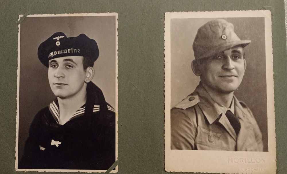 Militaria de Trincheira Kriegsmarine Album de Fotos