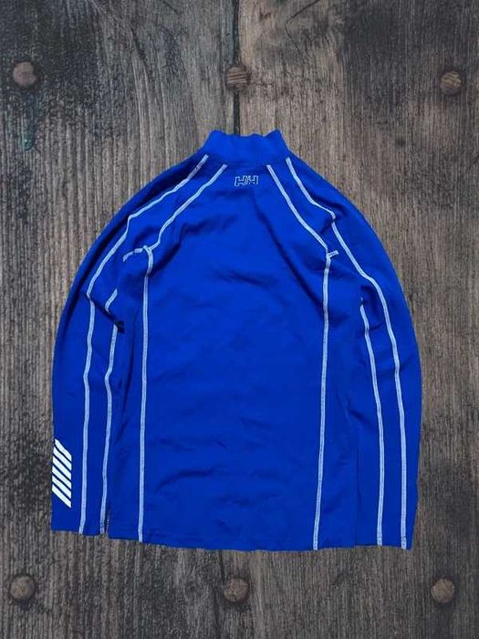 Koszulka techniczna longsleeve męski Helly Hansen niebieski S M workwe