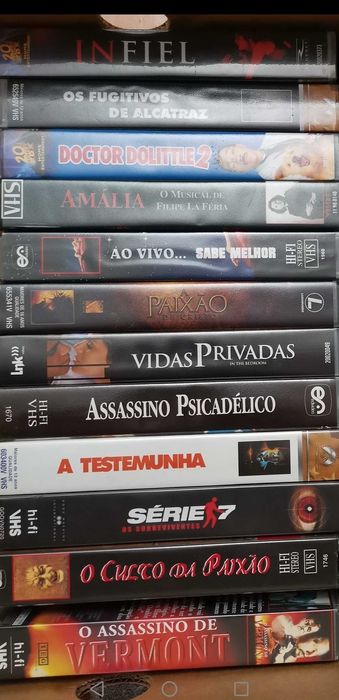 Filmes VHS Novos/Usados