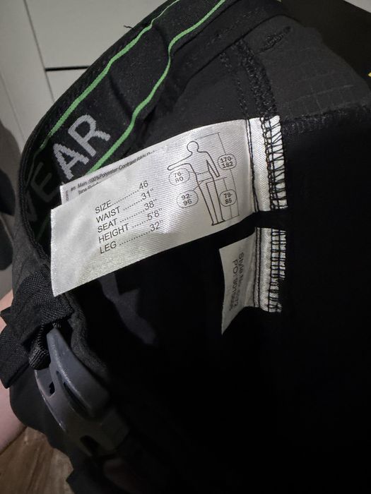 6172 Spodenki z odpinanymi workami kieszeniowymi FlexiWork Snickers 44,46