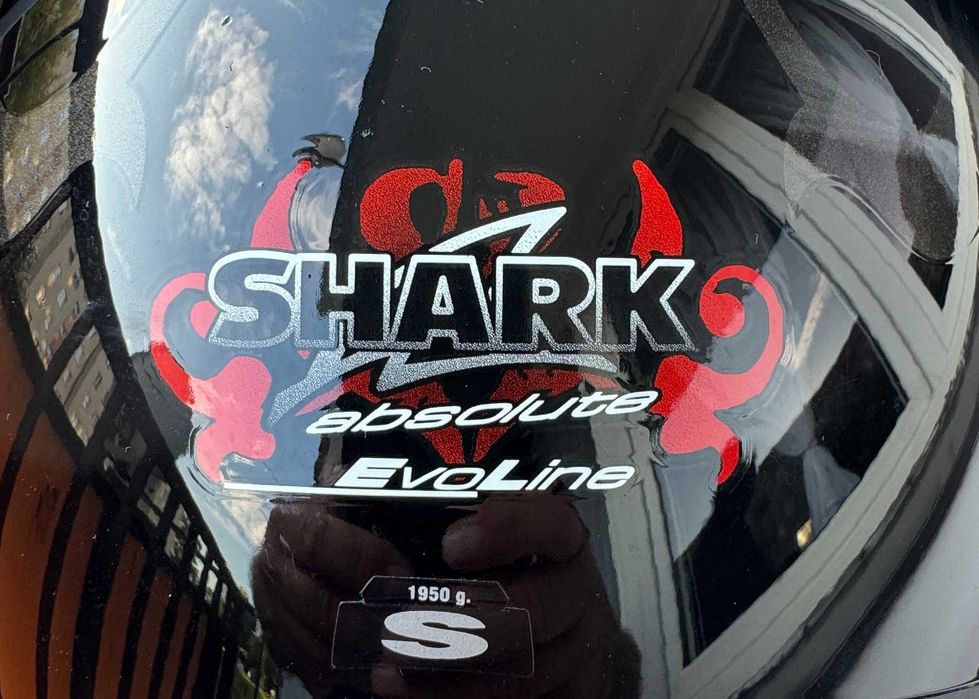 Kask motocyklowy szczękowy SHARK EvoLine absolute rozmiar S 55-56 nie shoei nolan ls2