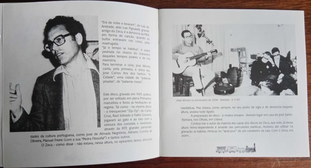 José Afonso	- - - - -		Contos Velhos, Rumos Novos	- - - - -	CD