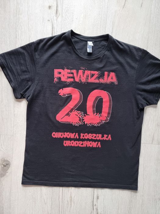 Rewizja hujowa Koszulka urodzinowa punk oi fuf Lubin punk rock