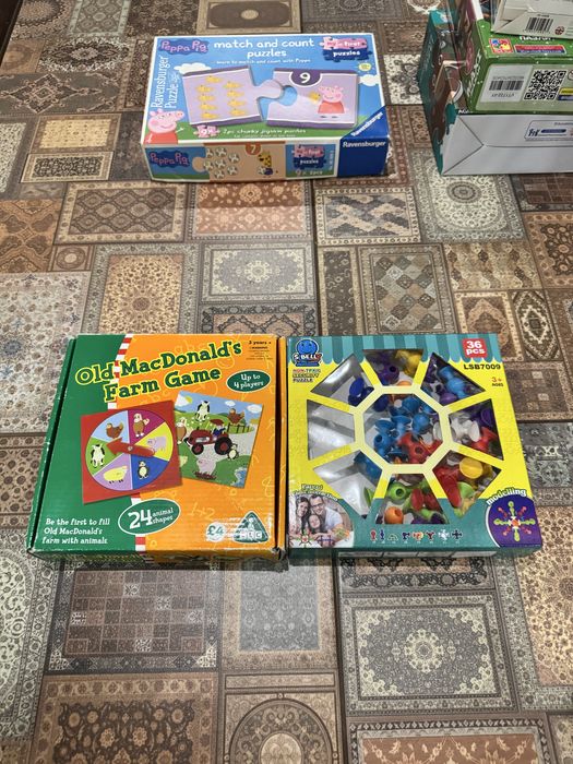 Деревʼяний пазл та ігри