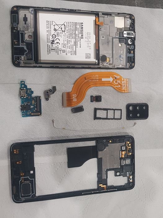 Samsung a51 запчасти, материнская плата оригинал
