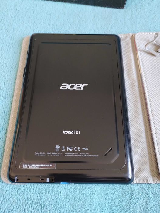 Планшет Acer B1-A71 диагональ 7 Bluetooth Wi-Fi Отличное состояние