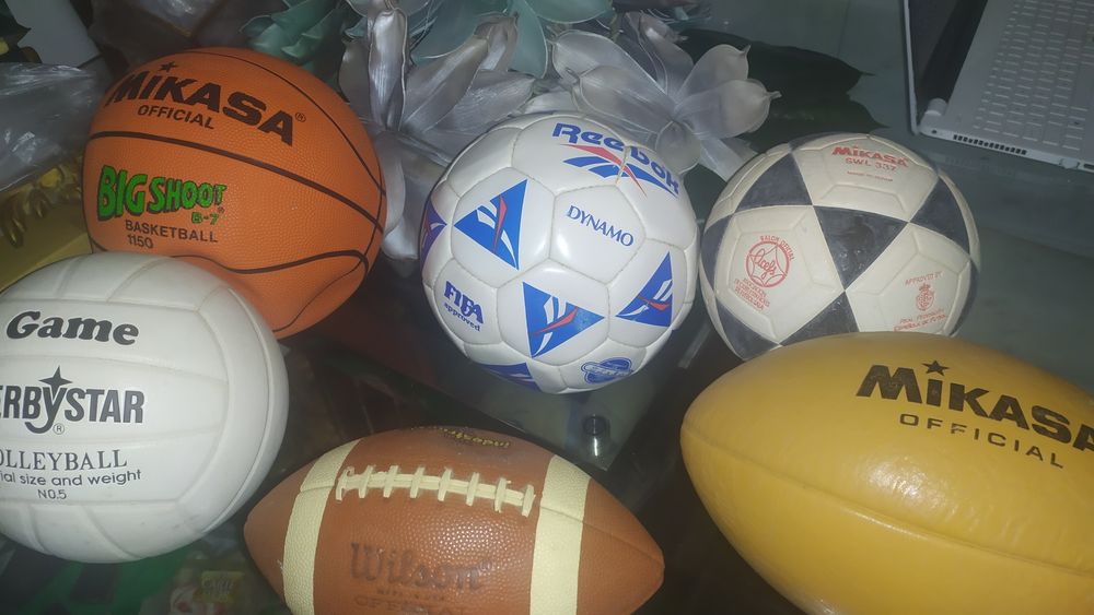 12 bolas e 1 taco: baske, rugby  fut., fut. Amer,  fut. Salão, voll
