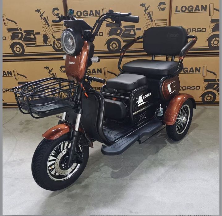Електричний трицикл Corso «Logan», двигун 1200W