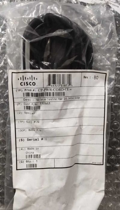 Cisco Phones 7911, 7912, 7961 and 48V Power Adapters64409419260417124
