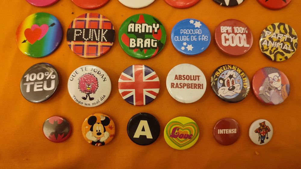 Lote Crachás Vintage