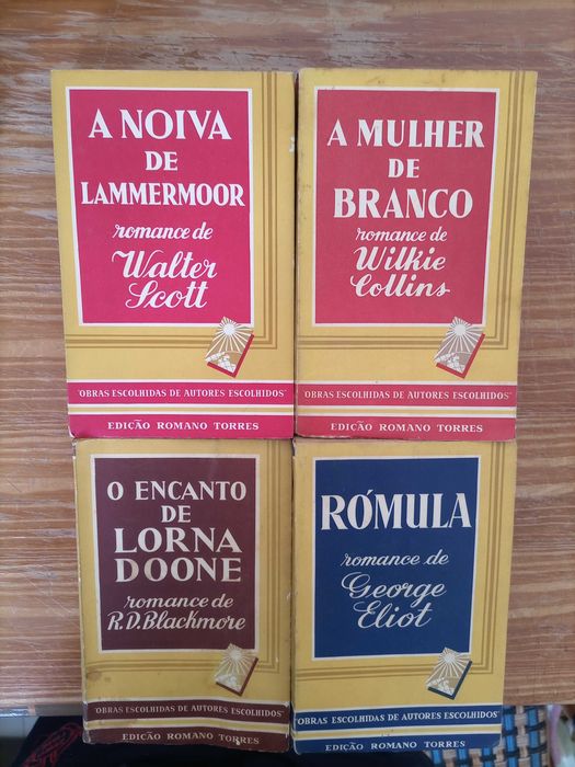 Livros das Edições Romano Torres