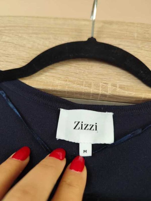 granatowy sweterek zizzi M 46/48 na guziki