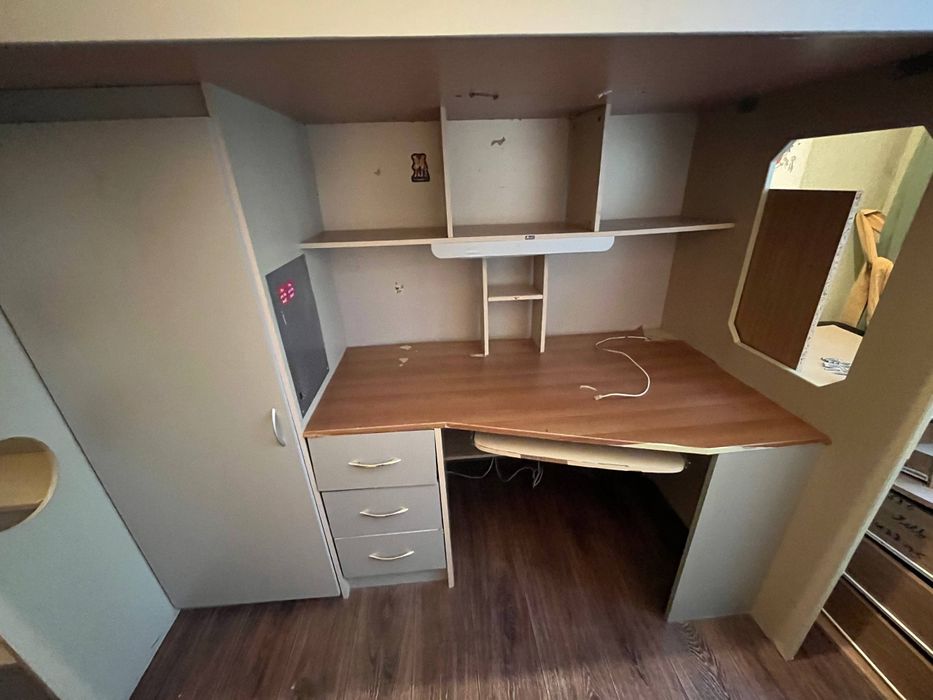 Детская кровать - чердак (3 в 1). Б/у.