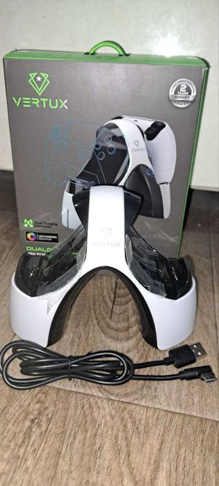 Джойстики PlayStation 5 DualSense + Зарядна станція Vertux