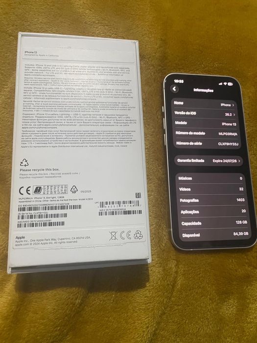 Iphone 13 128 GB branco