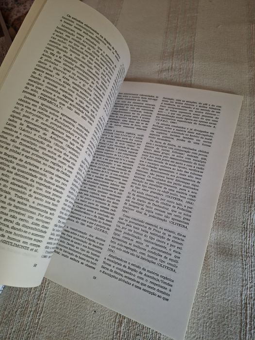 Seminário O Eucalipto, a Água e o Solo, livro de  1 9 8 6