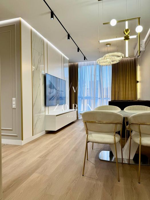 Аренда! 3к Квартира ЖК Delight Hall Делает Холл Новострой Днепр Центр